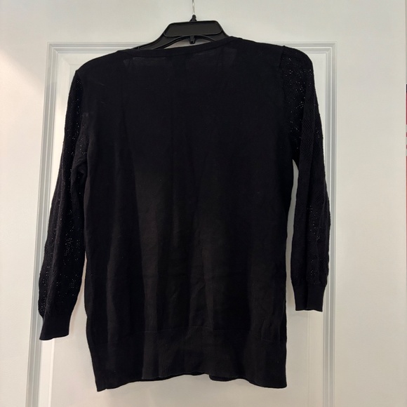 H&M Three Quarter Sleeve Black Sweater - Picture 6 of 6